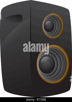 speaker audio isolated icon vector illustration design Stock Vector