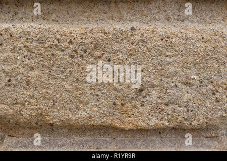 Stone pattern of a 100 year-old building Stock Photo