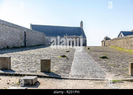 Abbaye Saint-Mathieu de Fine-Terre, Plougonvelin Stock Photo