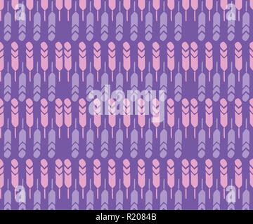 Seamless background pattern with abstract feathers. Vector illuctration. Stock Vector