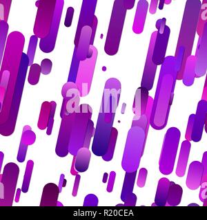 Purple seamless abstract gradient rounded stripe background pattern Stock Vector