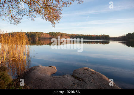 Kottlasjön, Lidingö (Sweden) Stock Photo