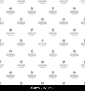 Personal mono wheel pattern vector seamless Stock Vector