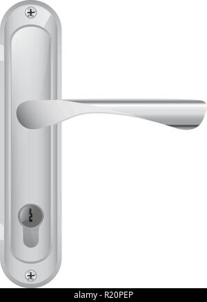 Door handle Stock Vector