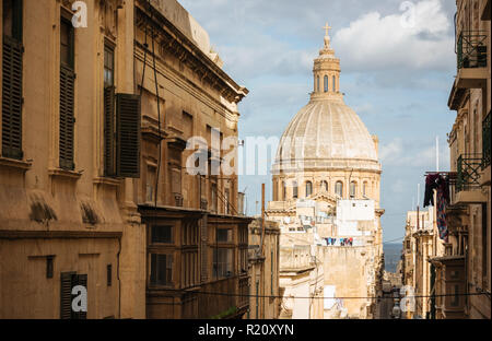 Old Bakery Street, Valletta, Malta Stock Photo - Alamy