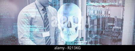 Composite image of image of data Stock Photo