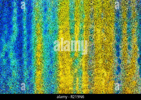 Texture of colored foil with holographic effect. Christmas, New Year, holiday, festival, carnival background Stock Photo