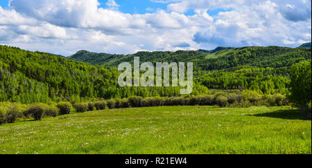 powerful pictures from the foothills to the mountains in Alberta Stock Photo