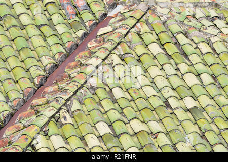 Rooftops of La Mariscal neighborhood, Quito, Pichincha, Ecuador Stock Photo