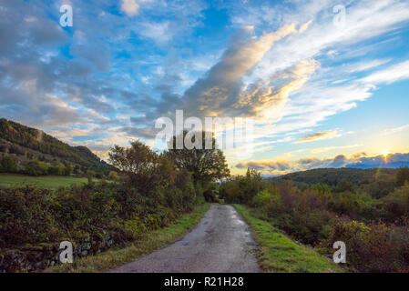 Saint-Etienne-de-Boulogne, Ardèche France Stock Photo