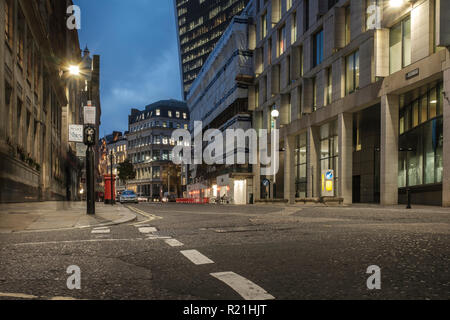 UK,City of London,EC3- Building works undertaken on Great Tower Street in the financial district