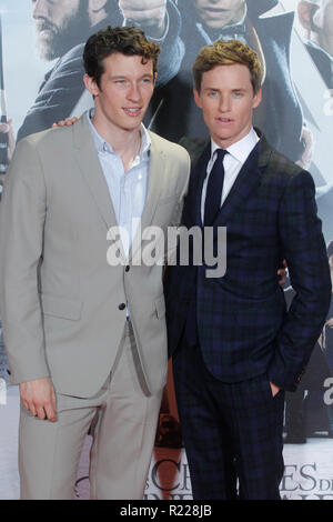 Madrid, Spain. 15th Nov, 2018. Eddie Redmayne and Callum Turner attends Fantastic Beasts: The Crimes Of Grindelwald' Premiere at Kinepolis Cinema on November 15, 2018 in Madrid, Spain. November15, 2018. Credit: Jimmy Olsen/Media Punch ***No Spain***/Alamy Live News Stock Photo