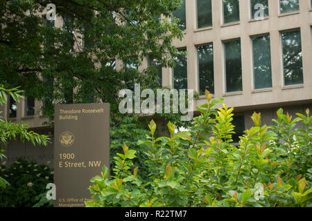 Theodore Roosevelt Federal Building Washington DC Stock Photo