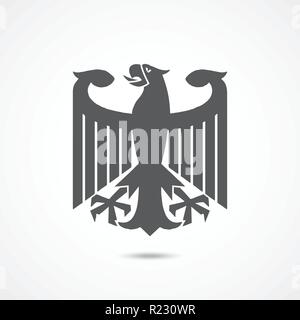 Eagle Coat of arms of Germany Stock Vector