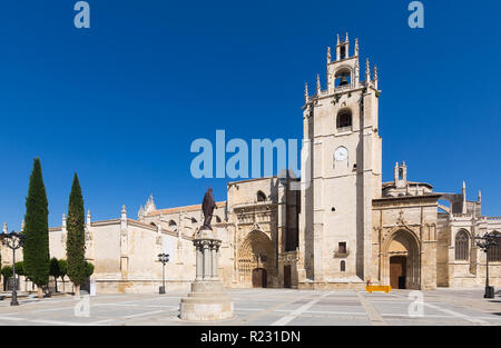 Palencia Cathedral. Castile and Leon,  Spain Stock Photo