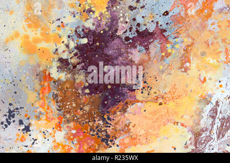 Abstract painted background. Abstract art background. Color texture. Stock Photo