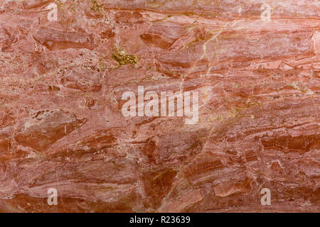 Detailed structure of luxury red marble in natural patterned for background and design. Stock Photo