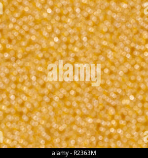 Abstract yellow light bokeh. Seamless square texture. Stock Photo