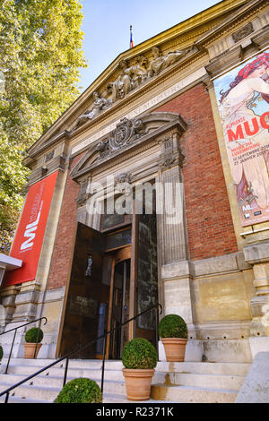 France, Paris, 04 October 2018: Luxembourg Museum Stock Photo