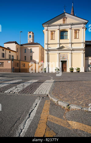 Italy, Lombardy, Crema, Santa Maria delle Grazie Sanctuary Stock Photo