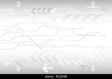 Vector abstract background technology circuit design. Stock Vector