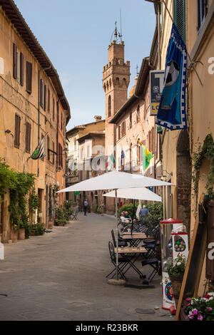 Old town of Buonconvento, Tuscany, Italy Stock Photo