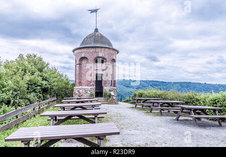 Collis tower in Zell an der Mosel Rhineland-Palatinate Germany. Stock Photo