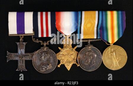 Medals belonging to a soldier of the British Military, Charles Rudge ...