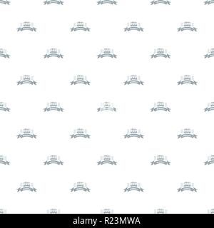 Cargo wagon pattern vector seamless Stock Vector