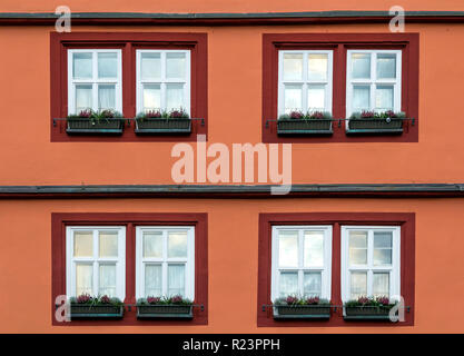 Detail image of building fasade with windows Stock Photo