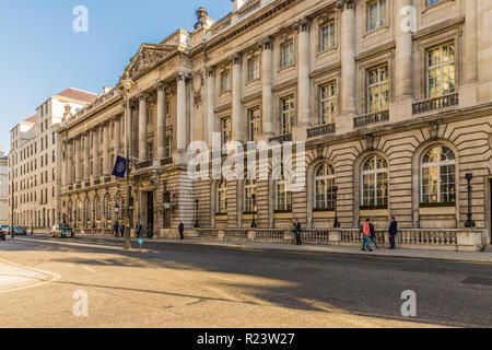 A typical view in London Stock Photo