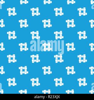 Like pattern vector seamless blue Stock Vector