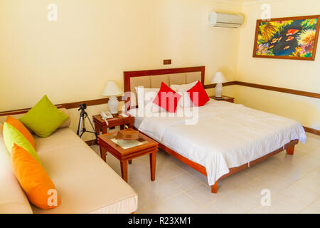 3 star modern room of a hotel Stock Photo