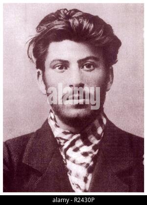 Josef Stalin 1878 - 1953. Aged 23 in 1901. Stalin became leader of the Soviet Union from the mid-1920s until his death in 1953. Stock Photo