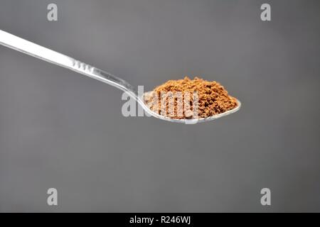 Powder severed in spoon Stock Photo