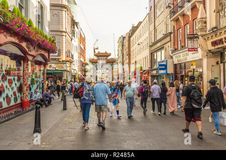 Chinatown in Soho, London, England, United Kingdom, Europe Stock Photo
