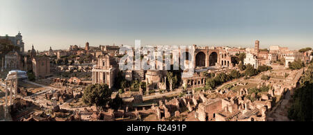 Fori Imperiali (Imperial Forum), UNESCO World Heritage Site, Rome, Lazio, Italy, Europe Stock Photo