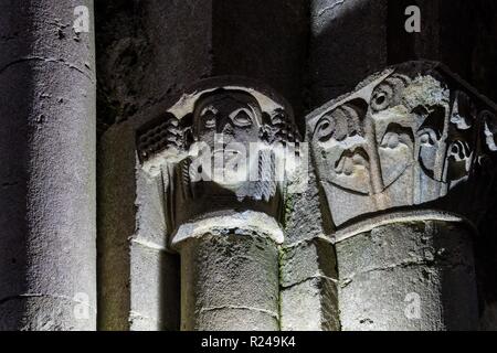 The Corcomroe Abbey, The Burren, County Clare, Munster, Republic of Ireland, Europe Stock Photo