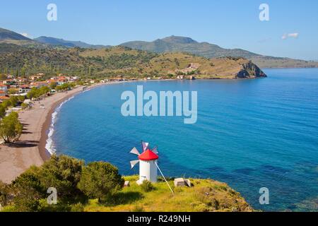 Anaxos, Lesvos Island, Greek Islands, Greece, Europe Stock Photo