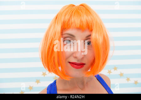 red ginger wig