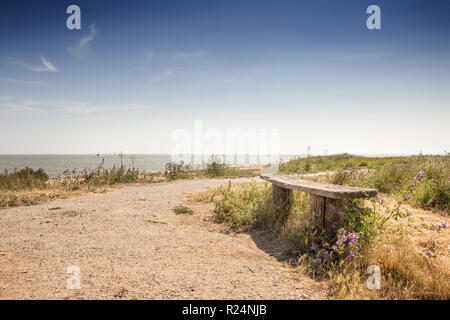 landscape images taken from a walk around the island of east mersea in essex england Stock Photo