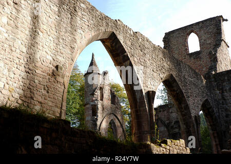 Ruins of the monastery Allerheilligen in the Black Forest Stock Photo