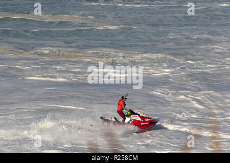 Nazaré Challenge WSL Surf Stock Photo