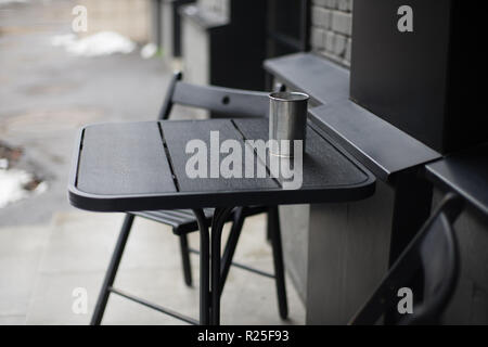 Restaurant modern furniture in loft style Stock Photo