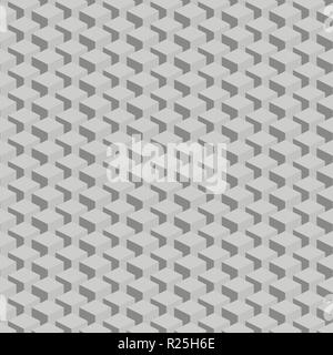 White geometric texture. Vector background. White Squares on Square background Stock Vector