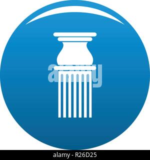Ancient Ionic pillar icon circle Stock Vector Image & Art - Alamy