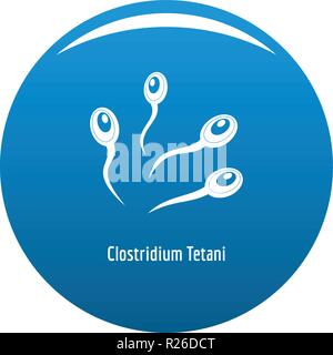 Clostridium tetani icon. Simple illustration of Clostridium tetani ...