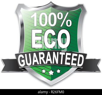 modern shield web icon on white Backgroud Stock Vector