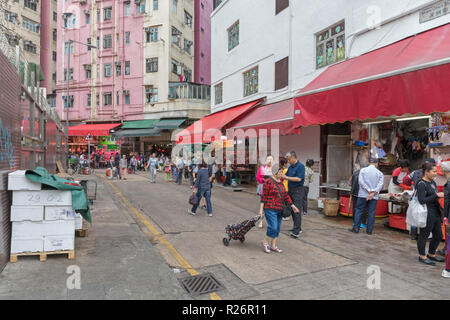 shops in a row in china town leicester  square in central 