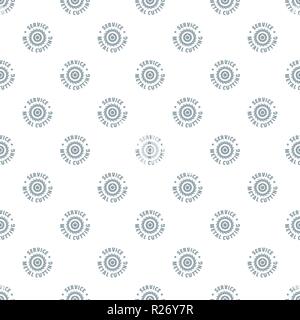 Metal cutting service pattern vector seamless Stock Vector